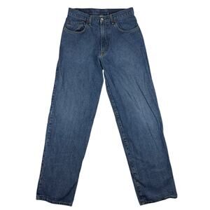 Lucky Brand Vtg 90s Dungarees Mens 32x32 Relaxed Fit USA Distressed Old Fashion